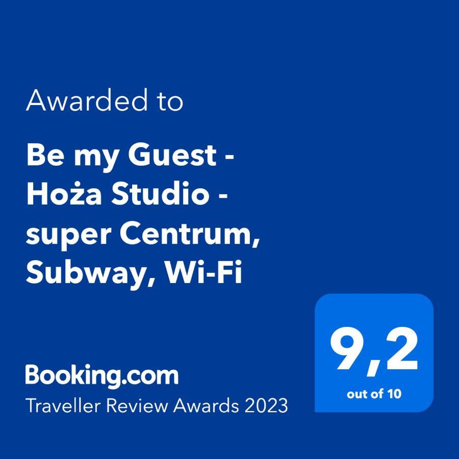 Be My Guest - Hoza Studio - Pkin Super Centrum Metro Wi-Fi Breakfast وارسو المظهر الخارجي الصورة